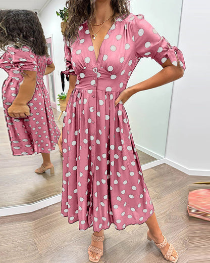 Polly Spot Dress