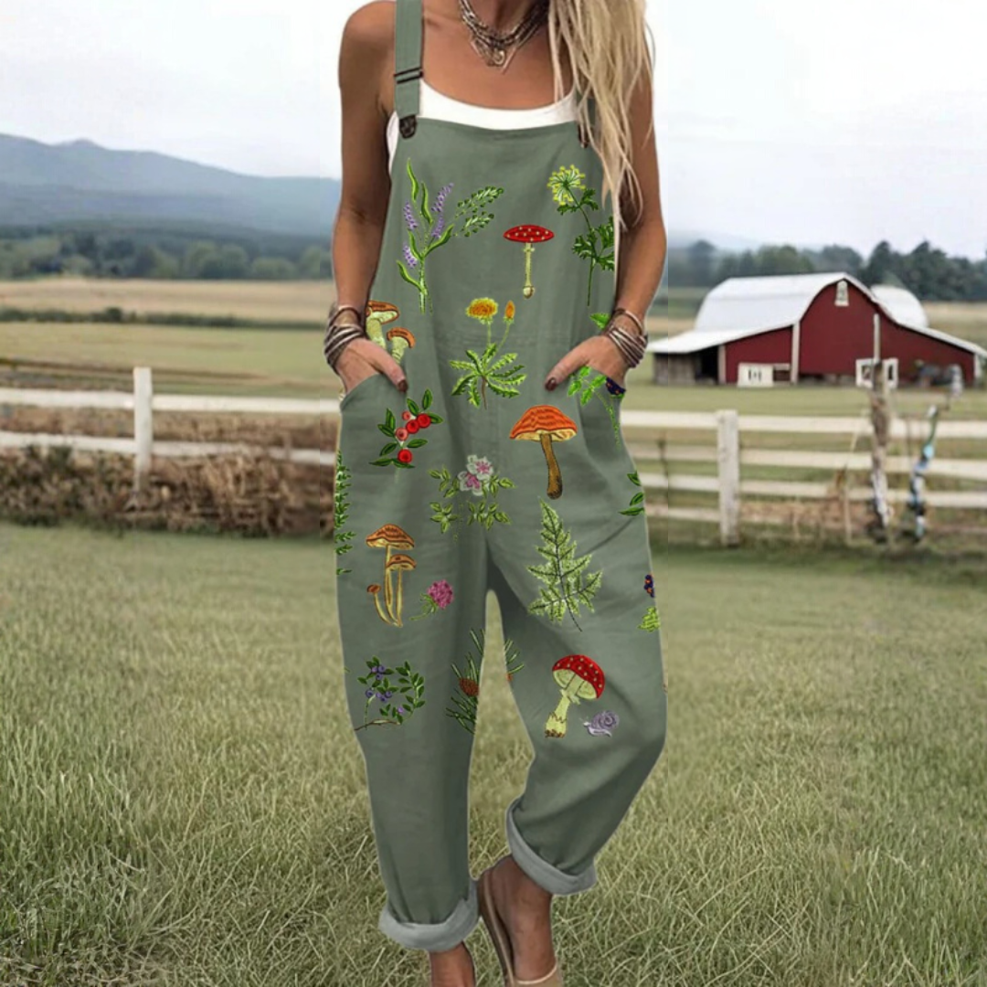 Fern Embroidered Jumpsuit