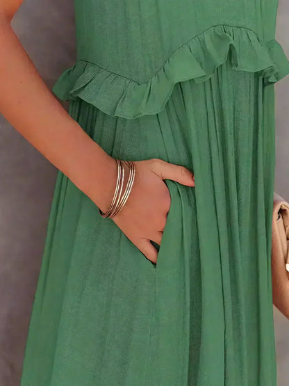 Lena Elegant Sleeveless Dress