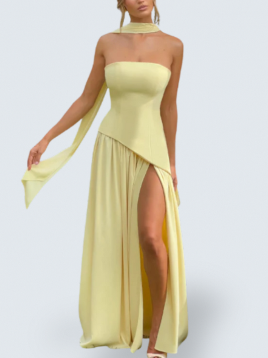 Aeris Strapless Maxi Dress
