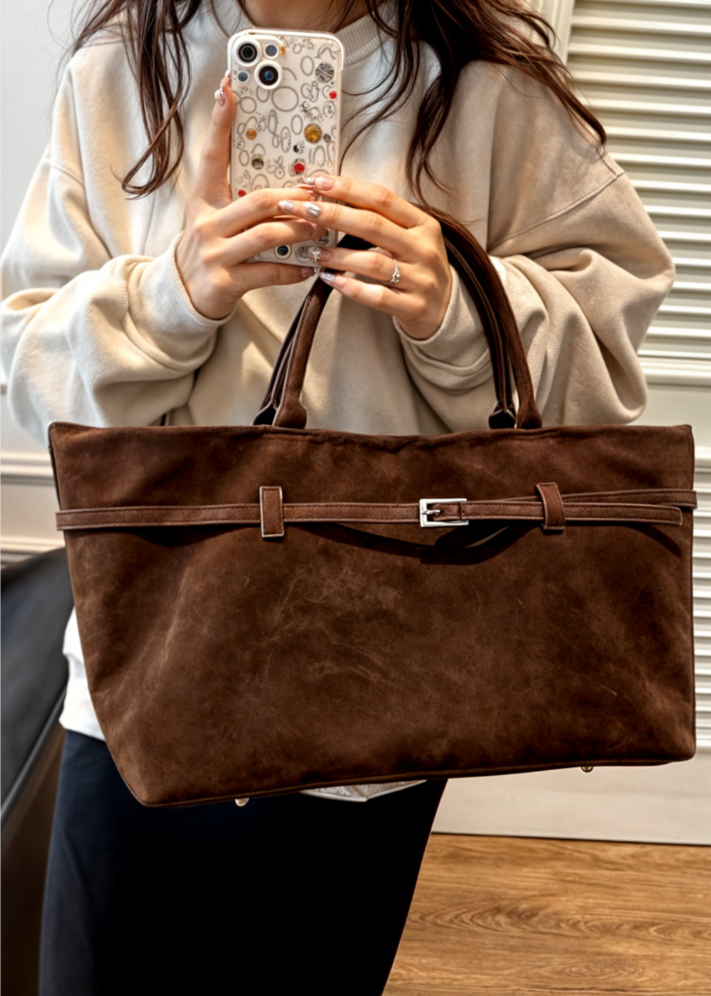 Aurora Suede Bag BB