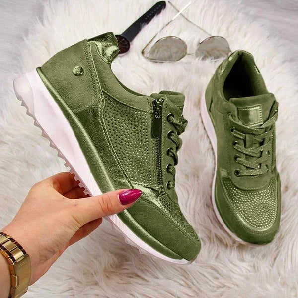 Charlotte Zip-Up Orthopaedic Sneakers