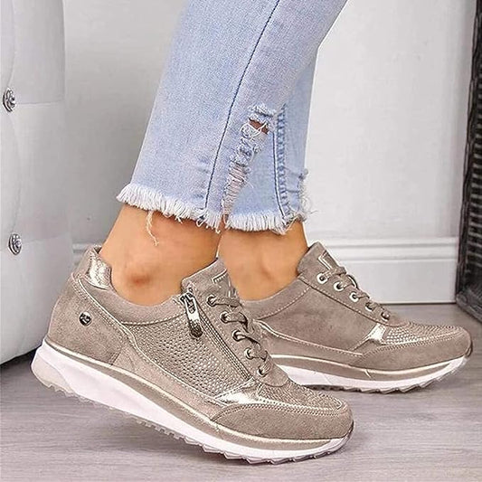 Charlotte Zip-Up Orthopaedic Sneakers
