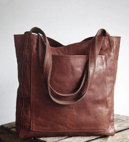 Anna Classic Leather Tote
