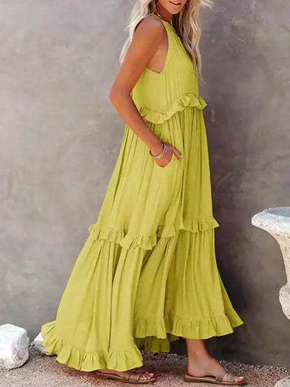 Lena Elegant Sleeveless Dress