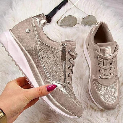 Charlotte Zip-Up Orthopaedic Sneakers