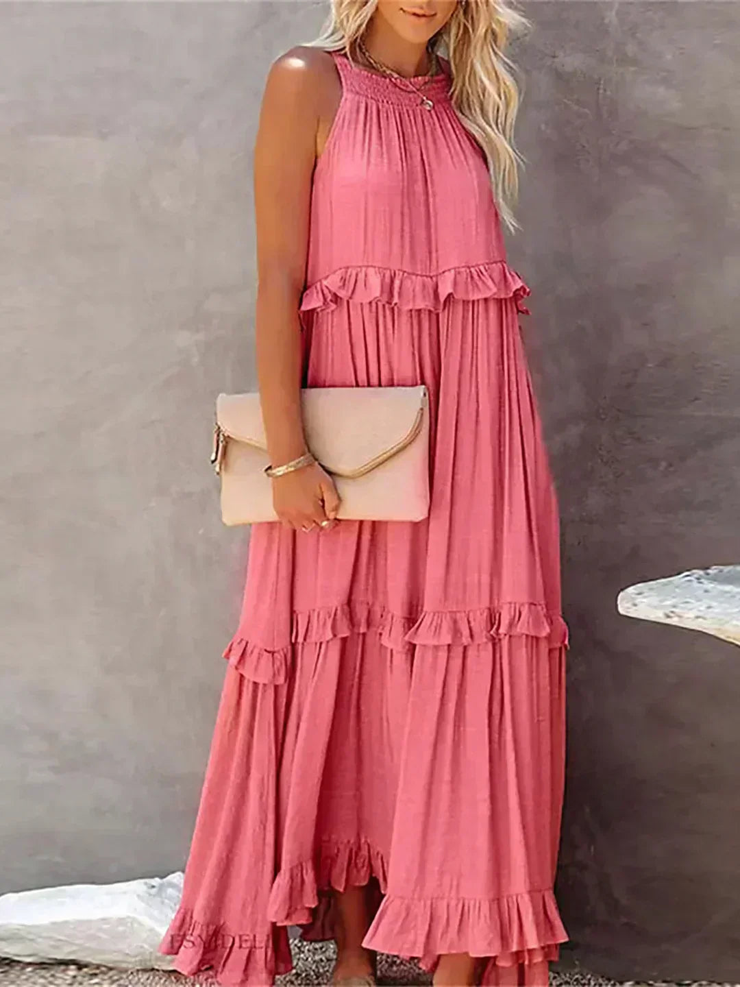 Lena Elegant Sleeveless Dress