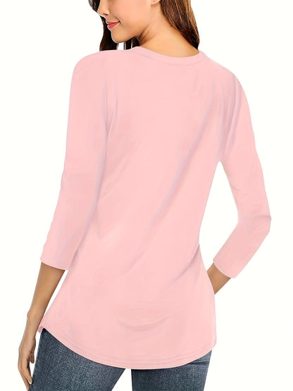 Dakota Classic V-Neck Top