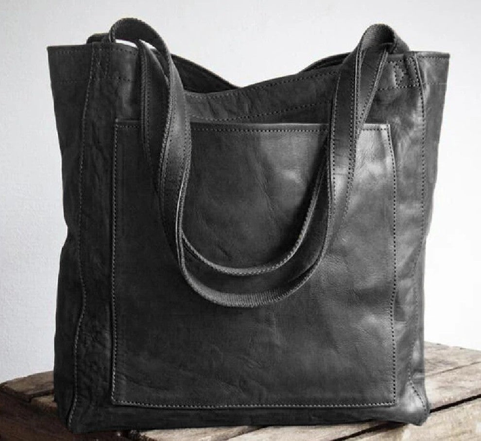 Anna Classic Leather Tote
