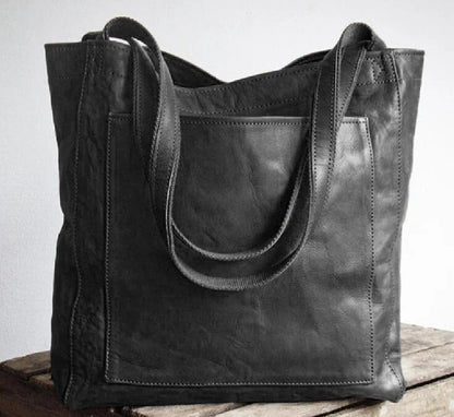 Anna Classic Leather Tote