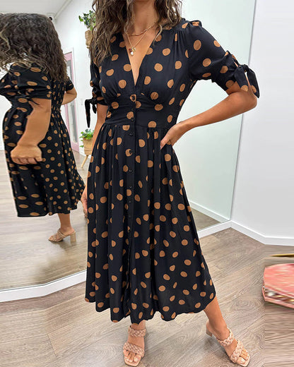 Polly Spot Dress