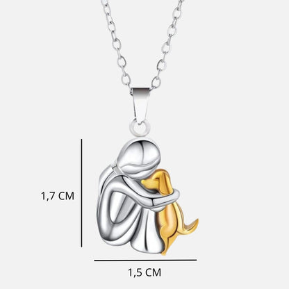 Mila Dog Pendant Necklace