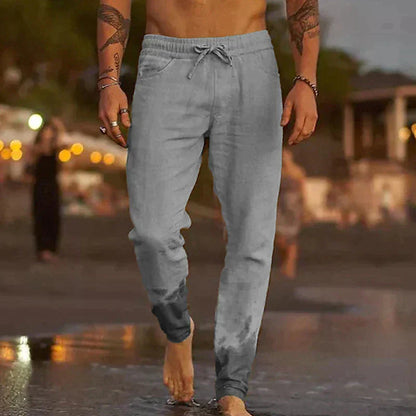Luca Slim-Fit Casual Trousers