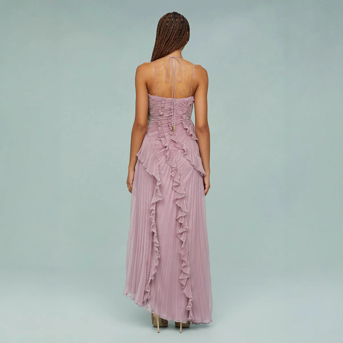 Nina Whispering Lilac Dress