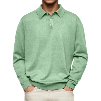 Mason Modern Long Sleeve Polo
