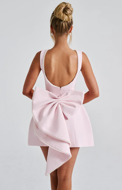 Yareli Elegant Bow Dress