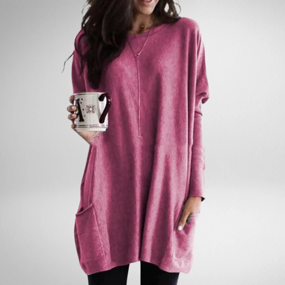 Aurora Casual Top with Pocket