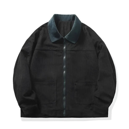 Kit Corduroy Colour Block Jacket