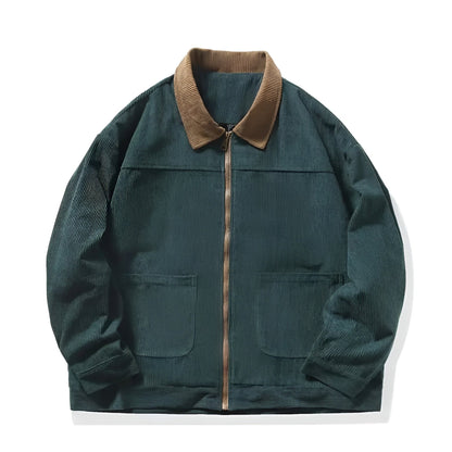 Kit Corduroy Colour Block Jacket