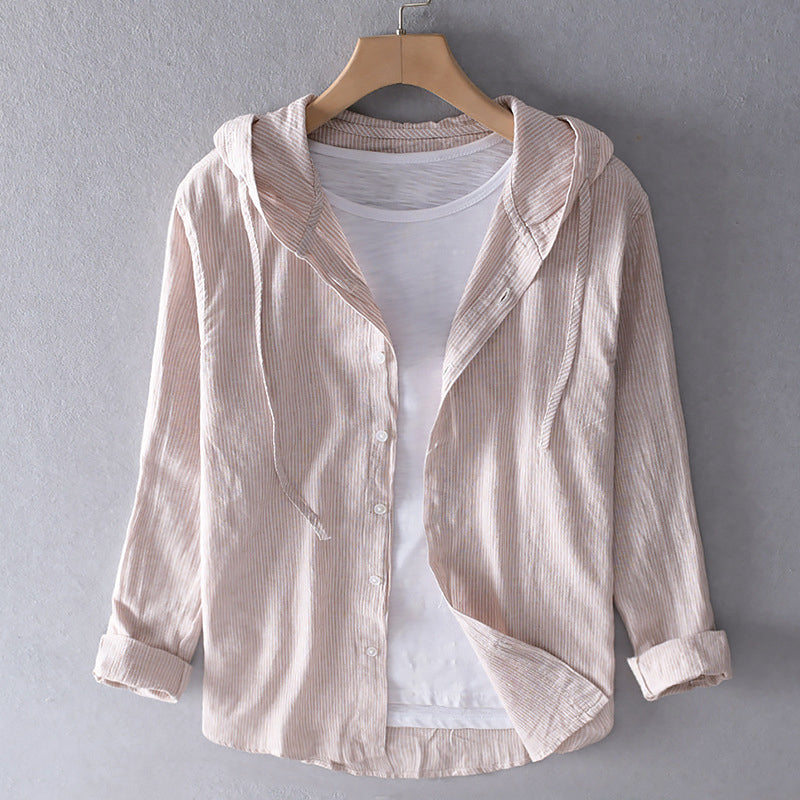 Logan Breathable Linen Shirt