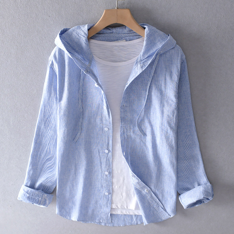 Logan Breathable Linen Shirt