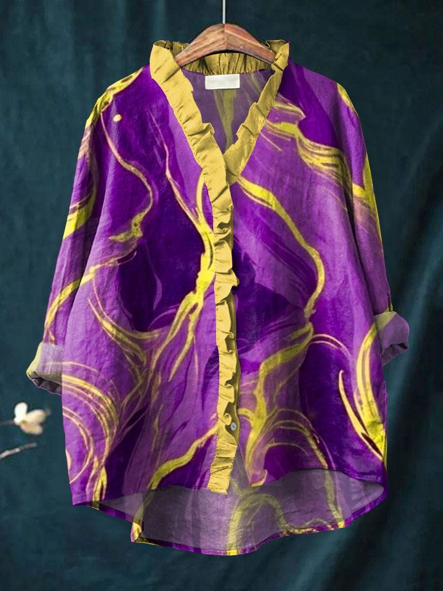 Bonnie Spiral Print Blouse