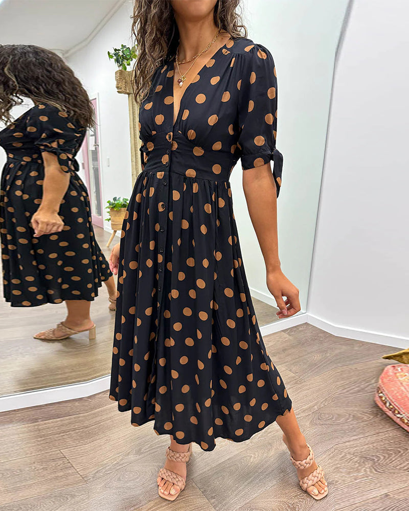 Polly Spot Dress