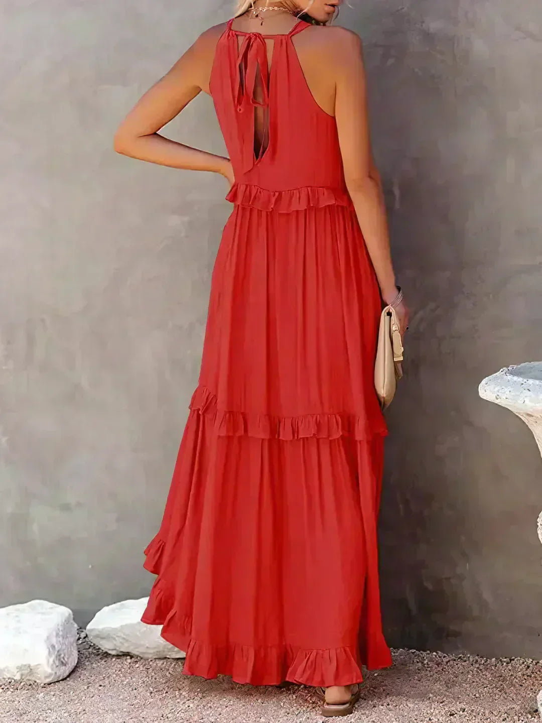Lena Elegant Sleeveless Dress
