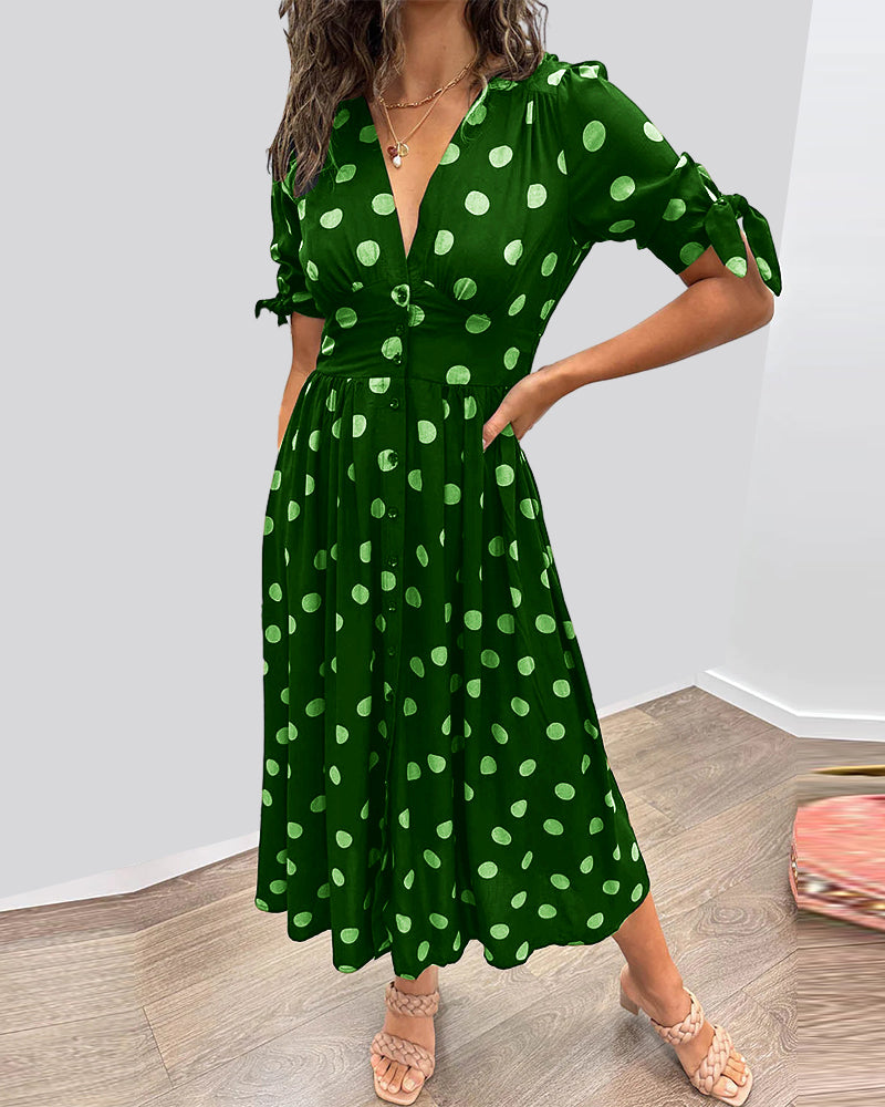 Polly Spot Dress