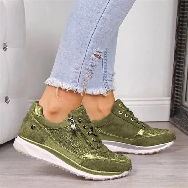 Charlotte Zip-Up Orthopaedic Sneakers