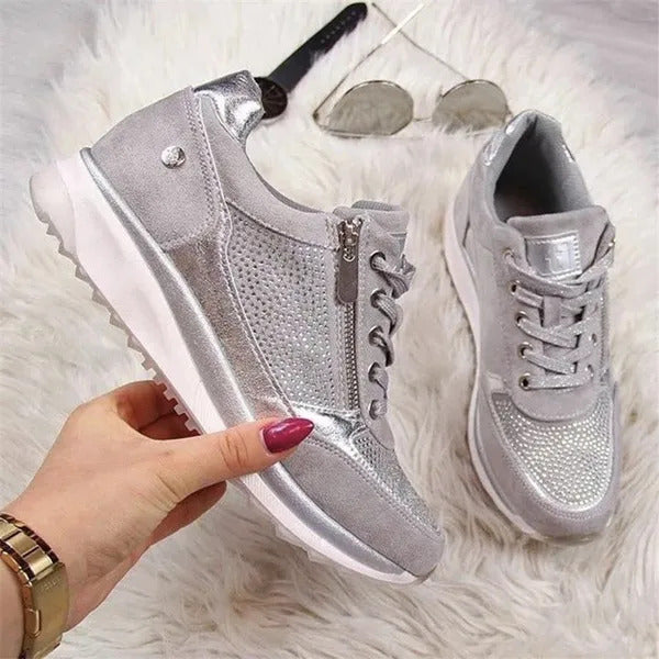 Charlotte Zip-Up Orthopaedic Sneakers