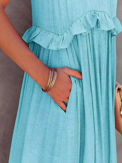 Lena Elegant Sleeveless Dress