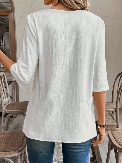 Maryam Flowy Layered Blouse