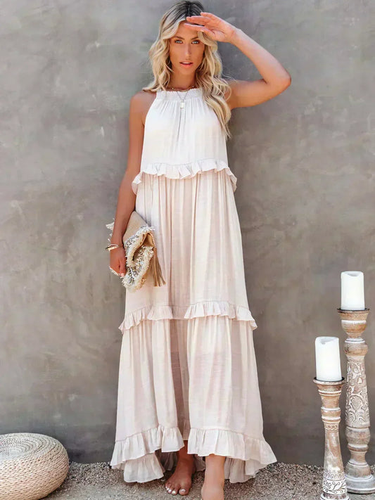 Lena Elegant Sleeveless Dress