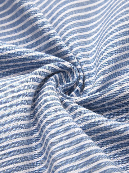 Hazel Breezy Striped Comfort Dress