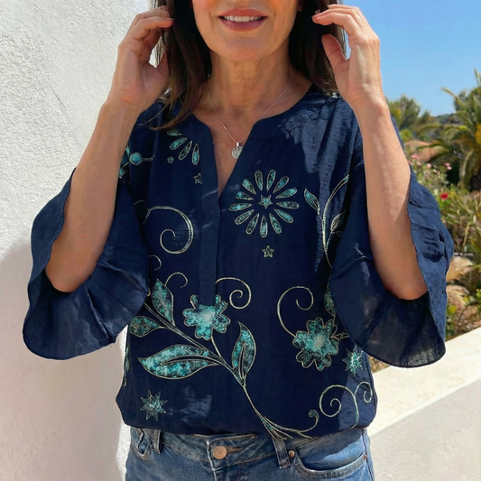 Party Confident Blouse - Loose Fit