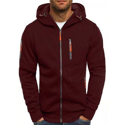 Caden Hooded Zip-Up Jacket
