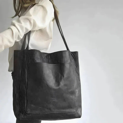Anna Classic Leather Tote