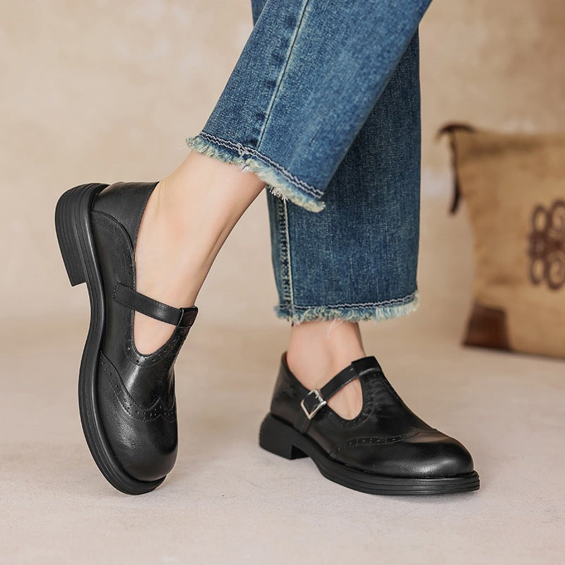 Lucia Elegant Leather Shoes