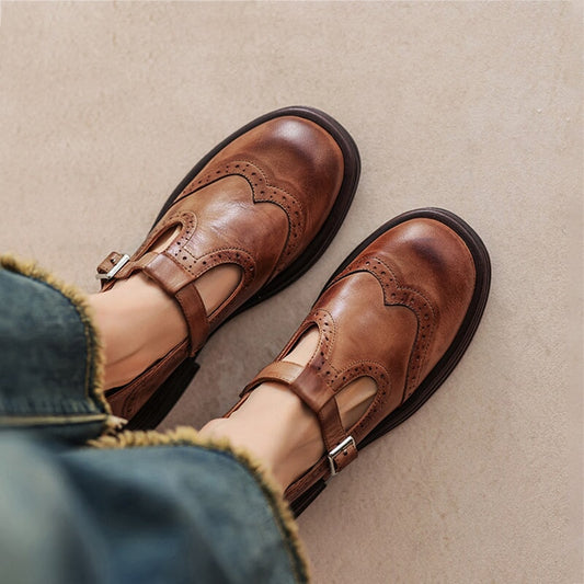 Lucia Elegant Leather Shoes