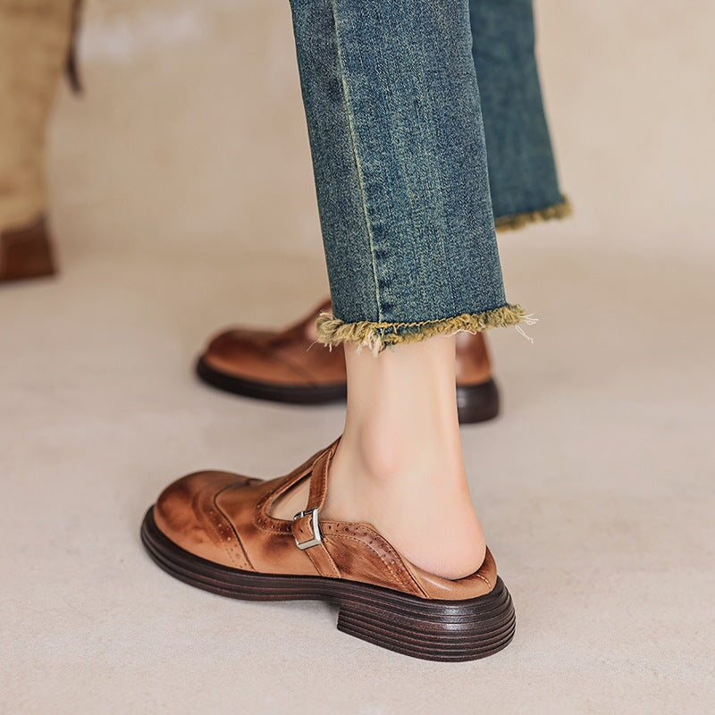 Lucia Elegant Leather Shoes