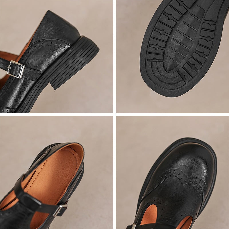 Lucia Elegant Leather Shoes