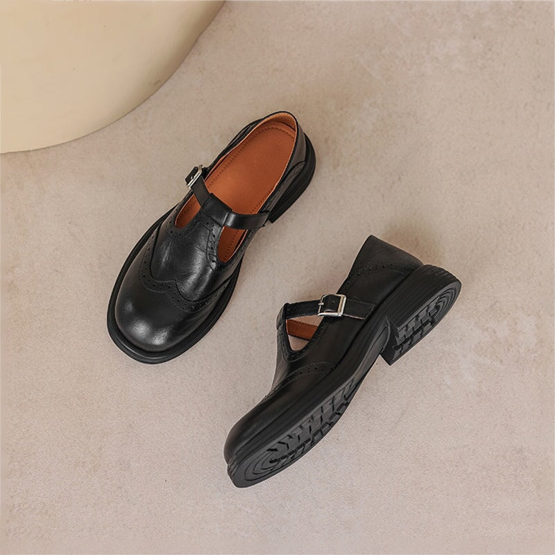Lucia Elegant Leather Shoes
