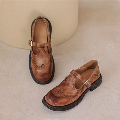 Lucia Elegant Leather Shoes
