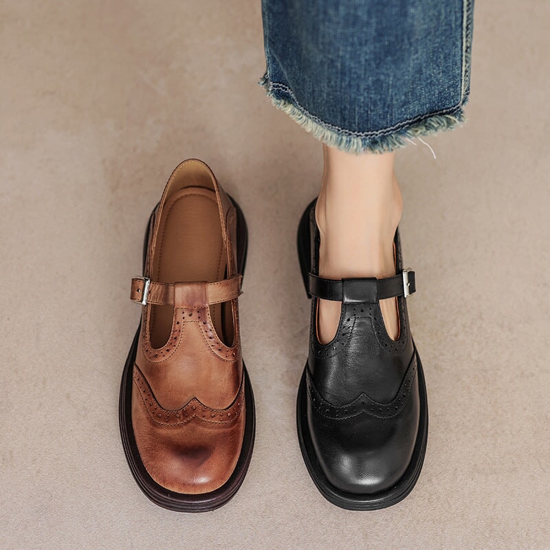 Lucia Elegant Leather Shoes