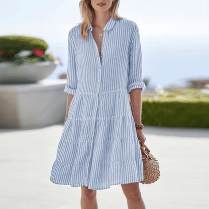 Andrea Breezy Striped Dress