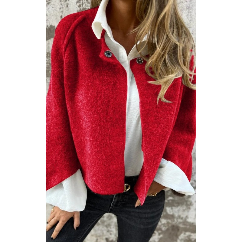 Elise Short jacket with chic flared sleeves
